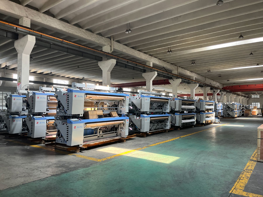 噴氣織機發(fā)貨